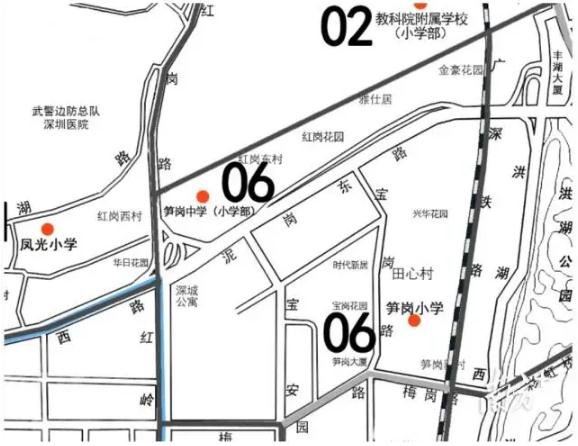 

2021深圳市笋岗中学小学部招生地段  