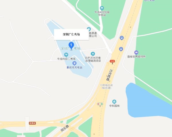 深圳广仁考场考场平面图一览